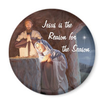 Jesus is the Reason for the Season Magnet