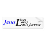 jesus is VI bumper stickers