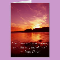 Jesus Is With You cards