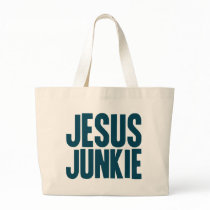 Jesus Junkie Canvas Bag