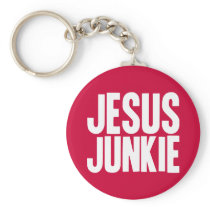 Jesus Junkie Keychain