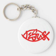 Jesus keychain