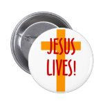 JESUS LIVES BUTTON