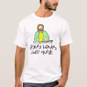 Jesus Loves Dance Music t-shirts