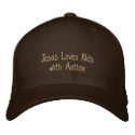 Jesus Loves Kids with Autism embroidered hats
