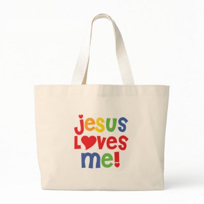 jesus loves me! - bag by steezo