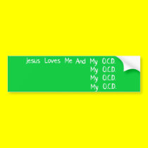 Jesus Loves Me bumper stickers