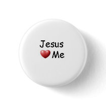 Jesus Loves Me buttons by supermuper Jesus Loves Me buttons