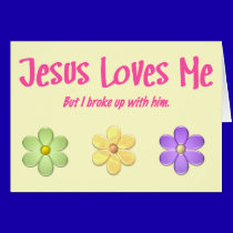 Jesus Loves Me cards