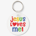 jesus loves me - keychain by steezo jesus loves me - keychain