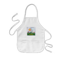 Jesus Loves Me Kids Apron