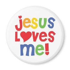 jesus loves me! - magnets magnet
