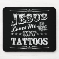 Jesus Loves Me Mousepad