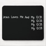 jesus Loves Me Mouse Mats