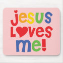 Jesus Loves Me! - Mousepad