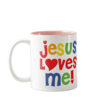 Jesus Loves Me! mug