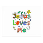 Jesus Loves Me Postcard