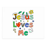Jesus Loves Me Postcard