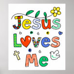Jesus Loves Me Posters