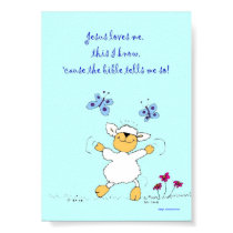 jesus loves me, sheep, poster posters by barbaramarion jesus loves me, sheep, poster posters