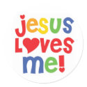 Jesus Loves Me! - sticker