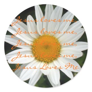 Jesus Loves Me Sticker sticker