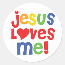 Jesus Loves Me! - sticker