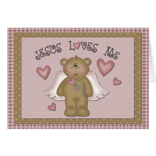 jesus loves me singing bear