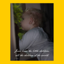 Jesus loves the little children.. Print