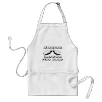 Jesus Loves this Baby Aprons