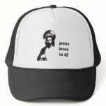 Jesus Loves To DJ hats