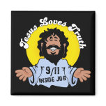 Jesus loves truth 9-11 inside job magnet