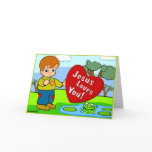 Jesus Loves You Greeting Card