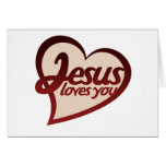 Jesus Loves you Greeting Cards