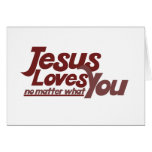 Jesus Loves You Card