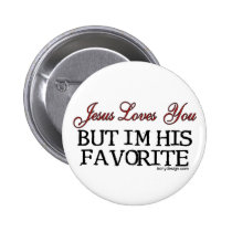 Jesus Loves You Favorite buttons