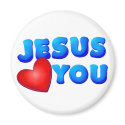 Jesus Loves You magnets