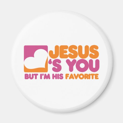 Jesus Loves You Magnet