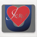 Jesus Loves You mousepads
