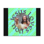 Jesus Loves You Postcards