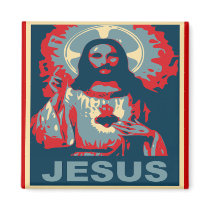 Jesus Magnet (Obama Style)