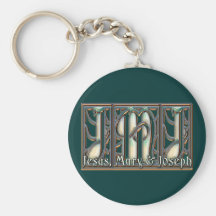 Jesus, Mary and Joseph Key Chains