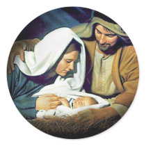 Jesus, Mary & Joseph Stickers
