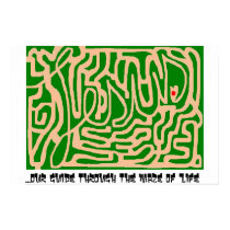 Jesus maze posters
