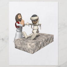 Jesus Miracle Personalized Flyer