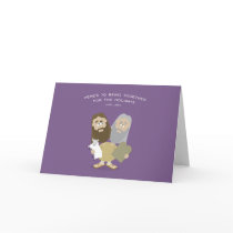 Jesus & Moses card