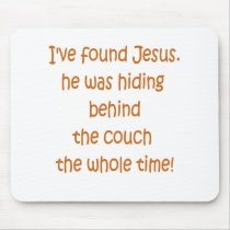 Jesus Mousepad by Dustbuster Jesus Mousepad
