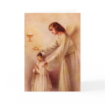 Jesus of Peace and Love Greeting Card