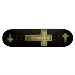 Jesus on the Cross Art Skateboard - Complete