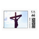 Jesus on the cross postage
